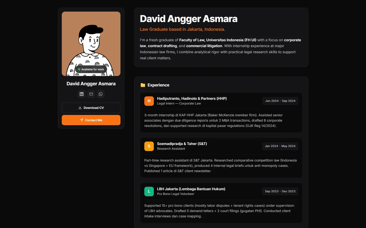 David Asmara preview