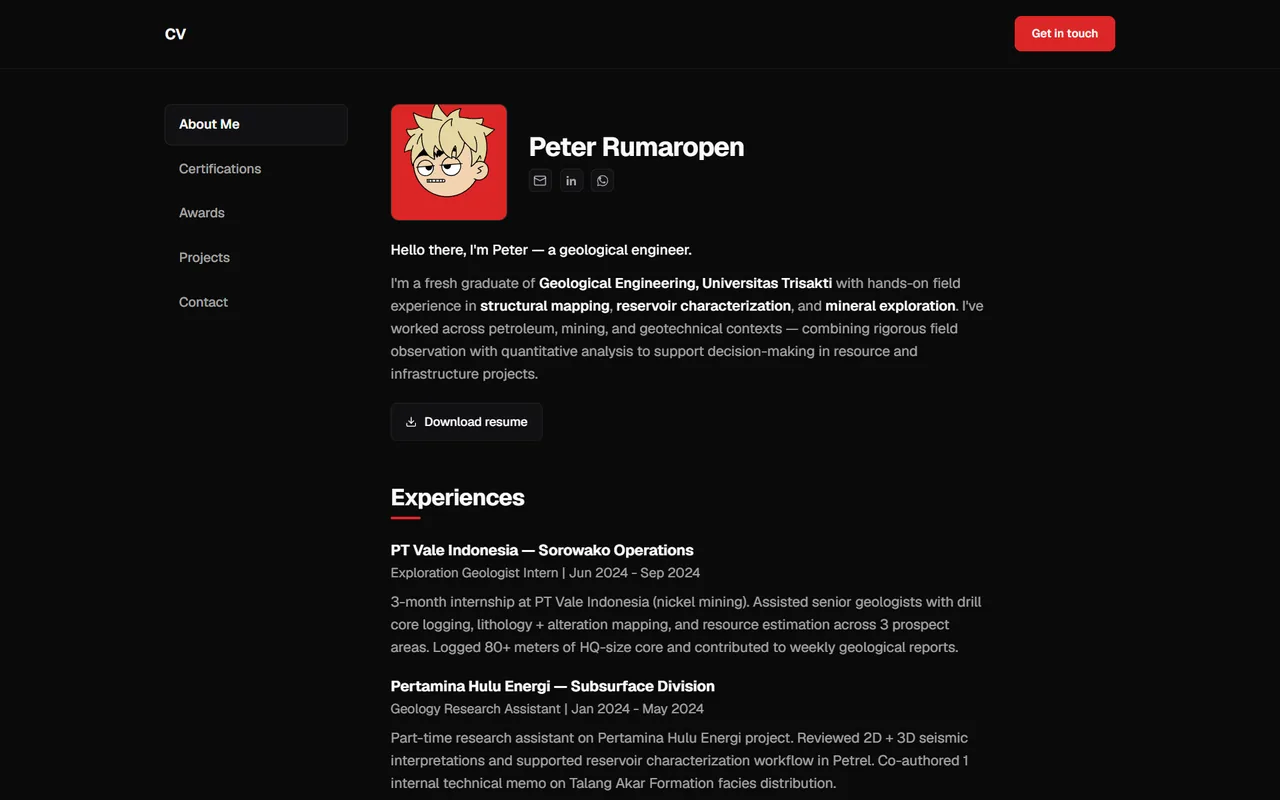 Peter Rumaropen preview