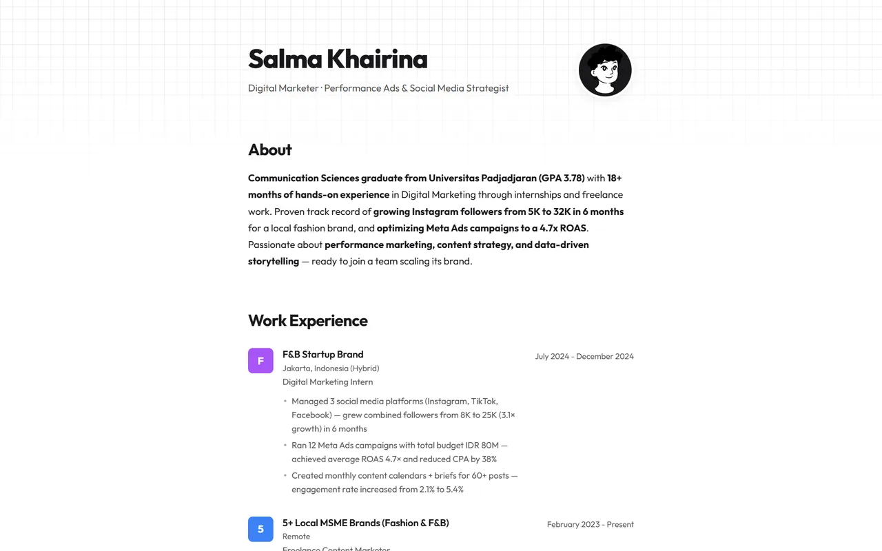 Salma Khairina preview